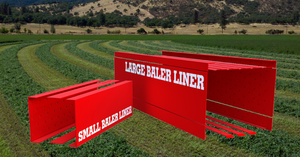 Large Baler Bale Skiis