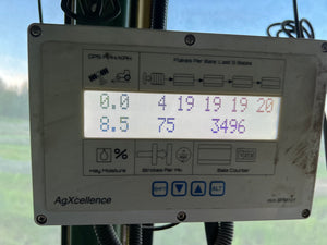 Bale Stroke Counter with Moisture Sensor